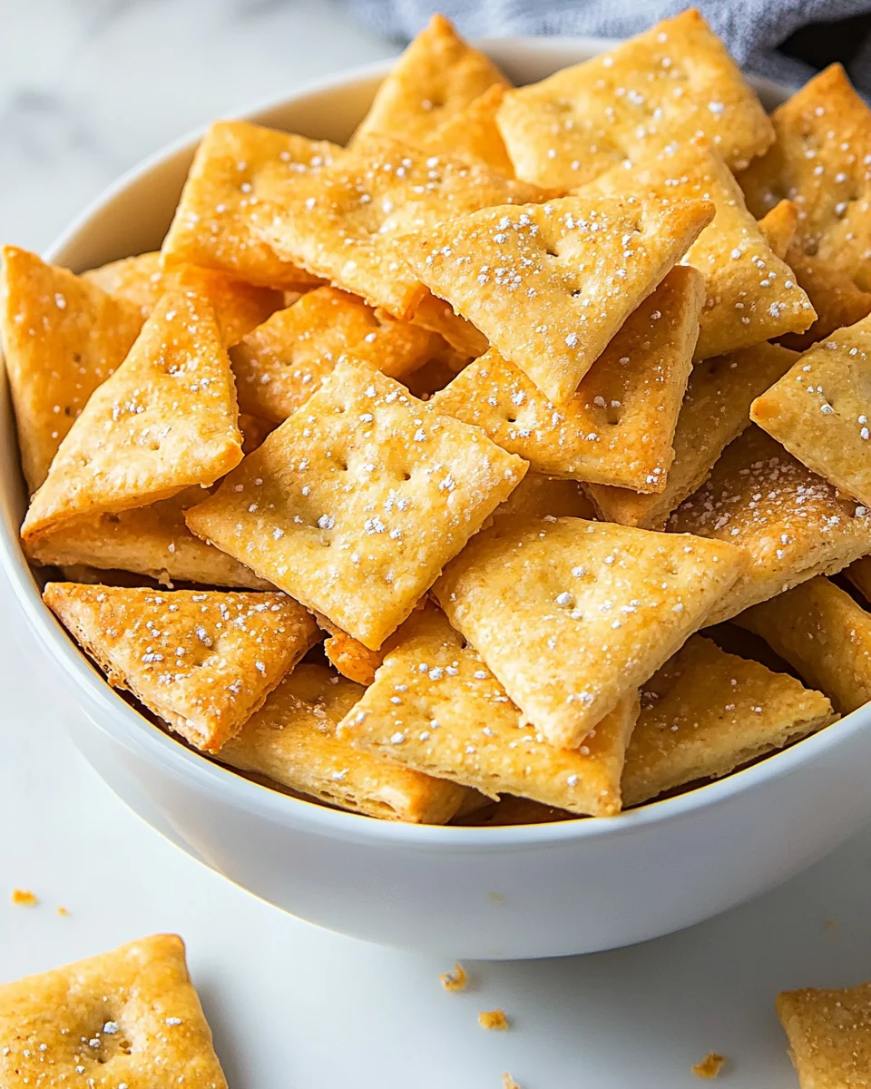Homemade Sourdough Cheese Crackers for a Cozy Snack - additional image