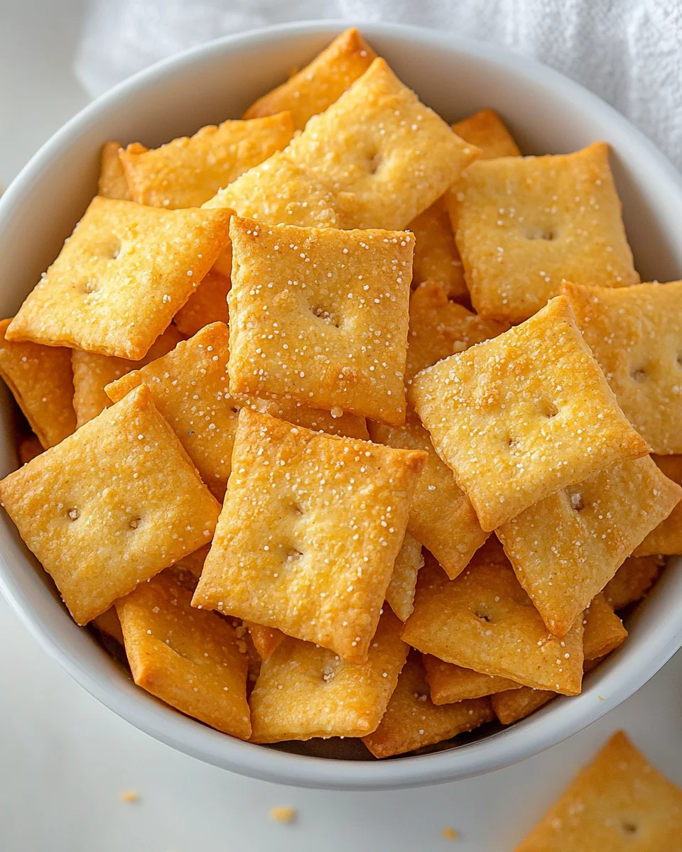 Homemade Sourdough Cheese Crackers for a Cozy Snack - additional image