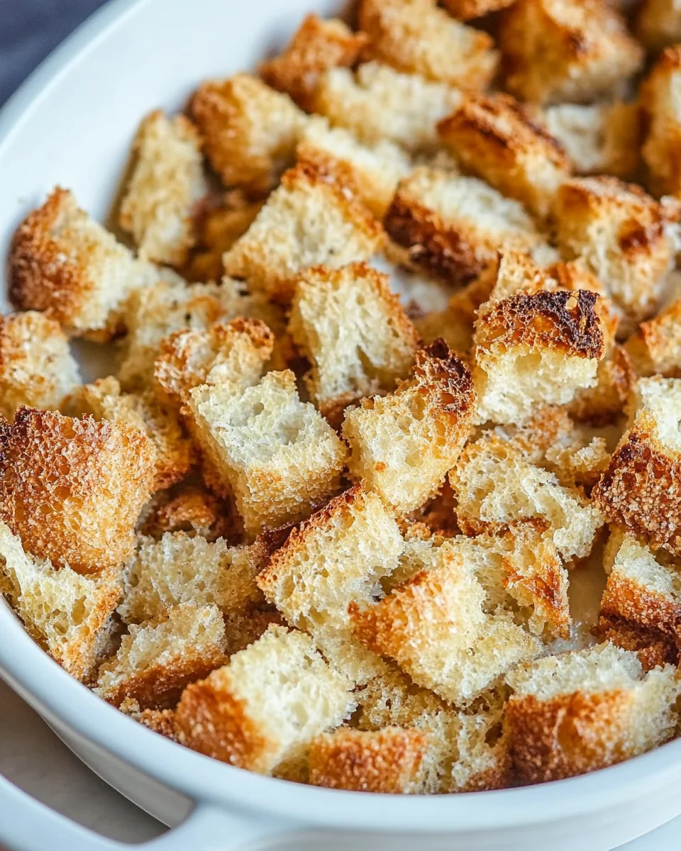 Homemade Sourdough Croutons for Salads and Soups - additional image