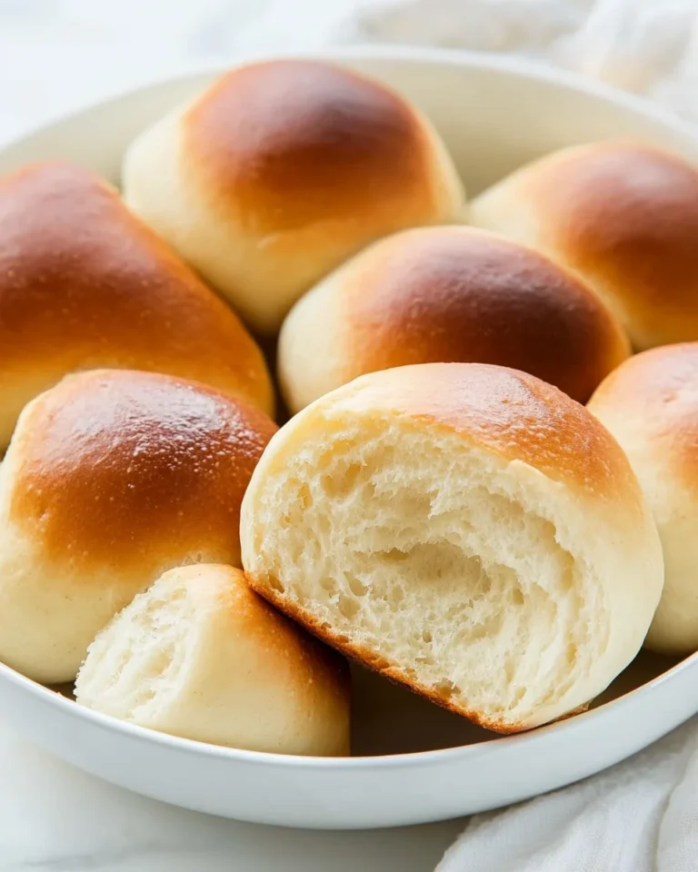 Homemade Sourdough Dinner Rolls That Are Perfectly Fluffy