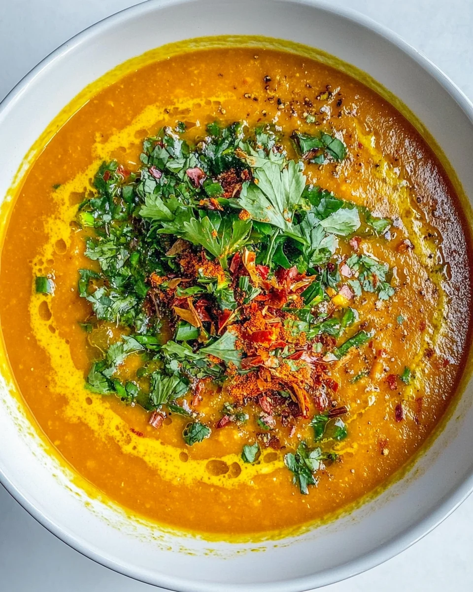 Simple Spiced Red Lentil Soup - additional image