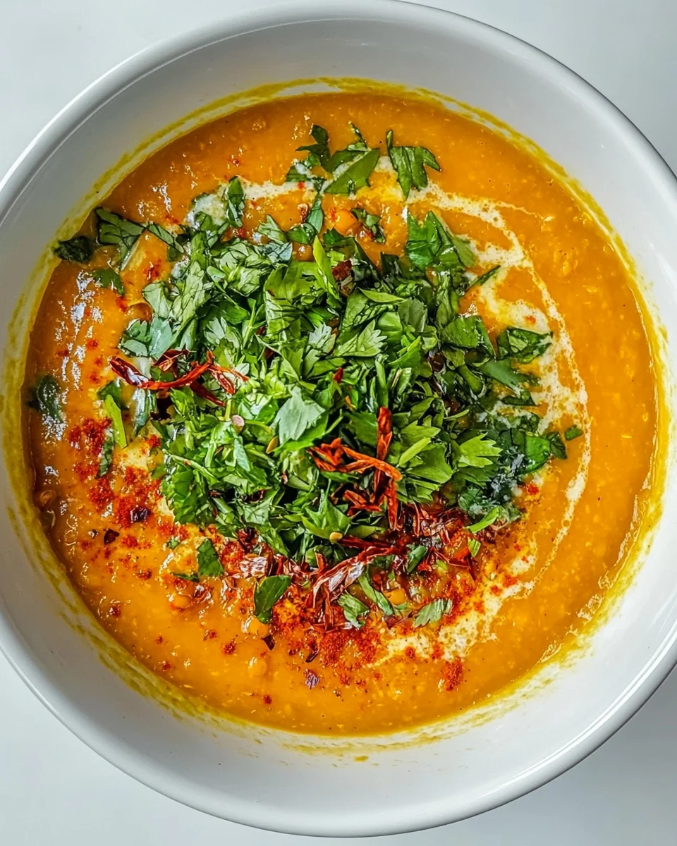 Simple Spiced Red Lentil Soup - additional image