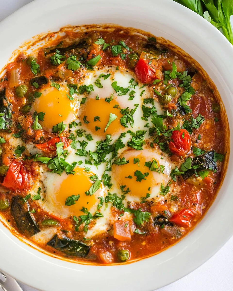 Spicy Homemade Eggplant Shakshuka - additional image