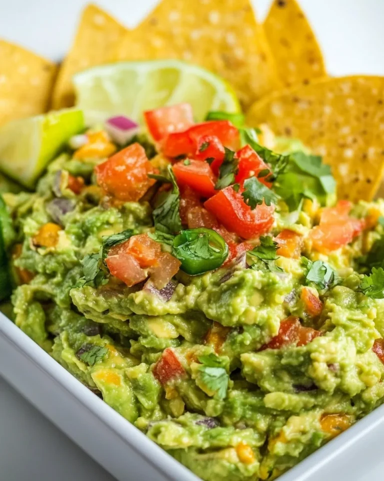 Simple Spicy Guacamole Recipe