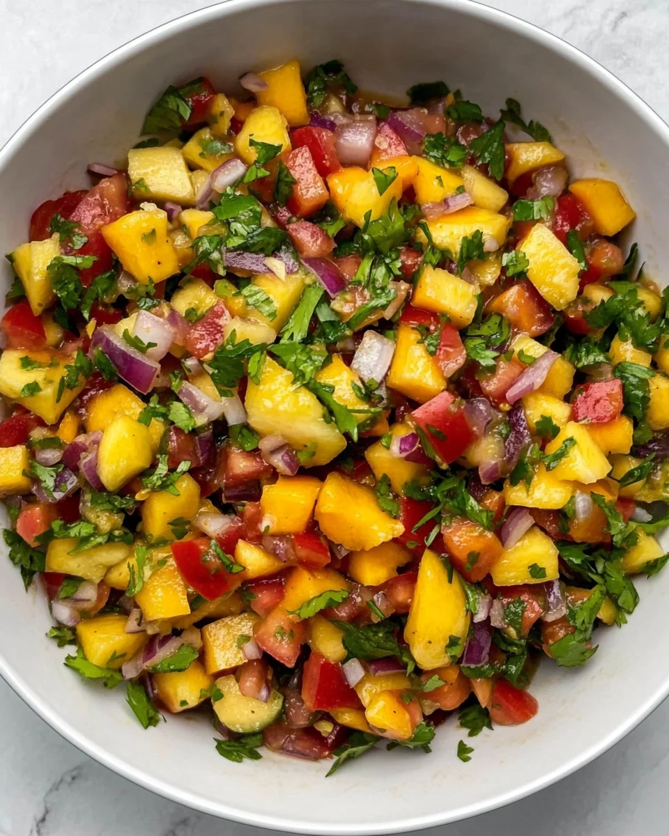 Spicy Fresh Mango Salsa Recipe - additional image