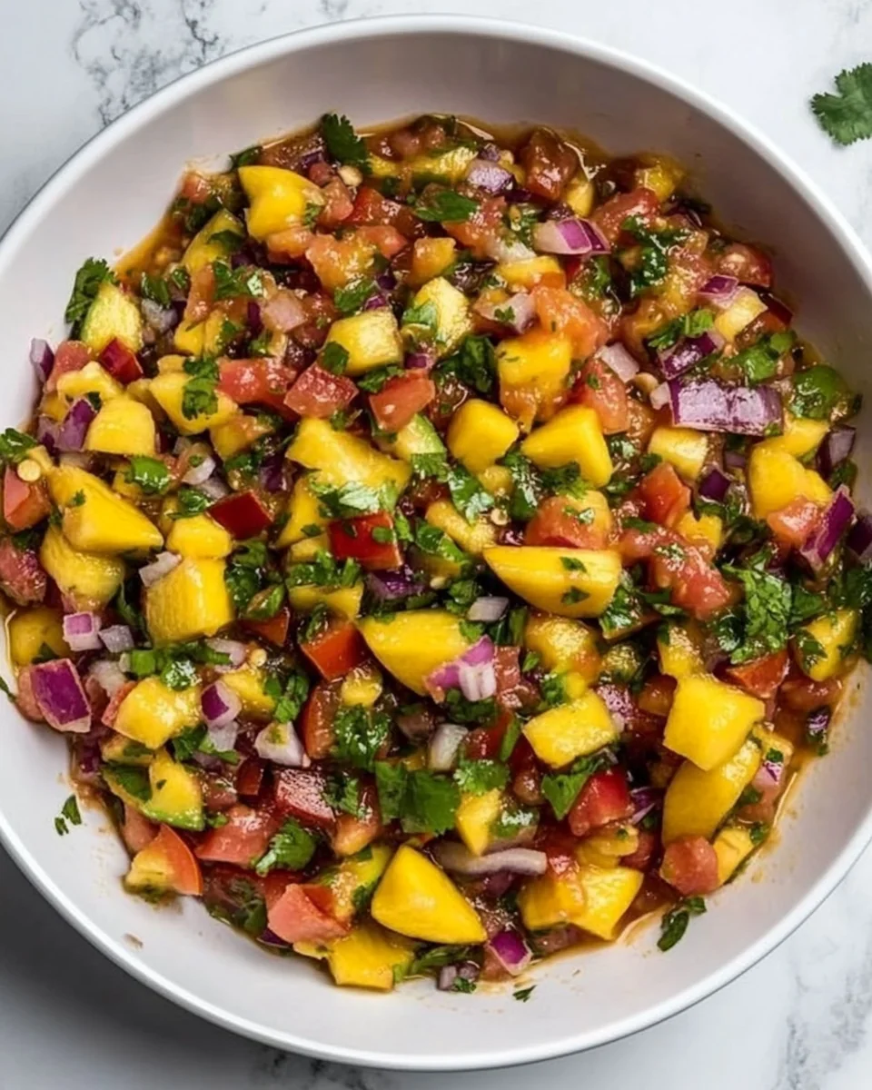 Spicy Fresh Mango Salsa Recipe - additional image