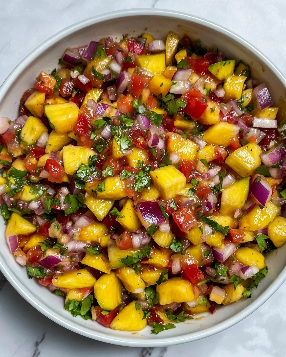 Spicy Fresh Mango Salsa Recipe