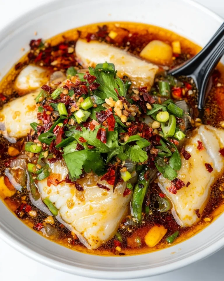 Spicy Sichuan Fish: A Flavorful Homemade Delight