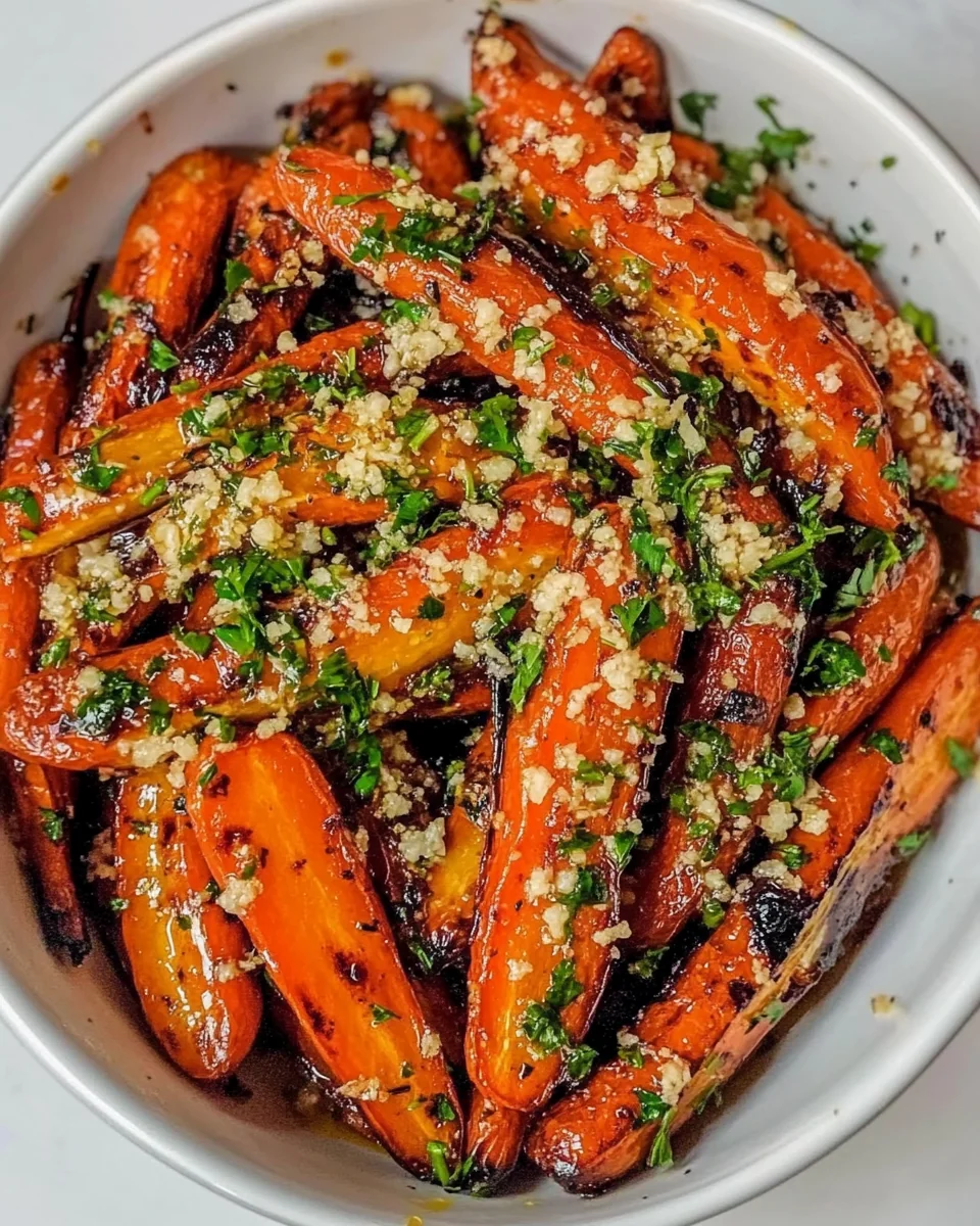 Savory Sticky Chilli Oil Roasted Carrots - additional image