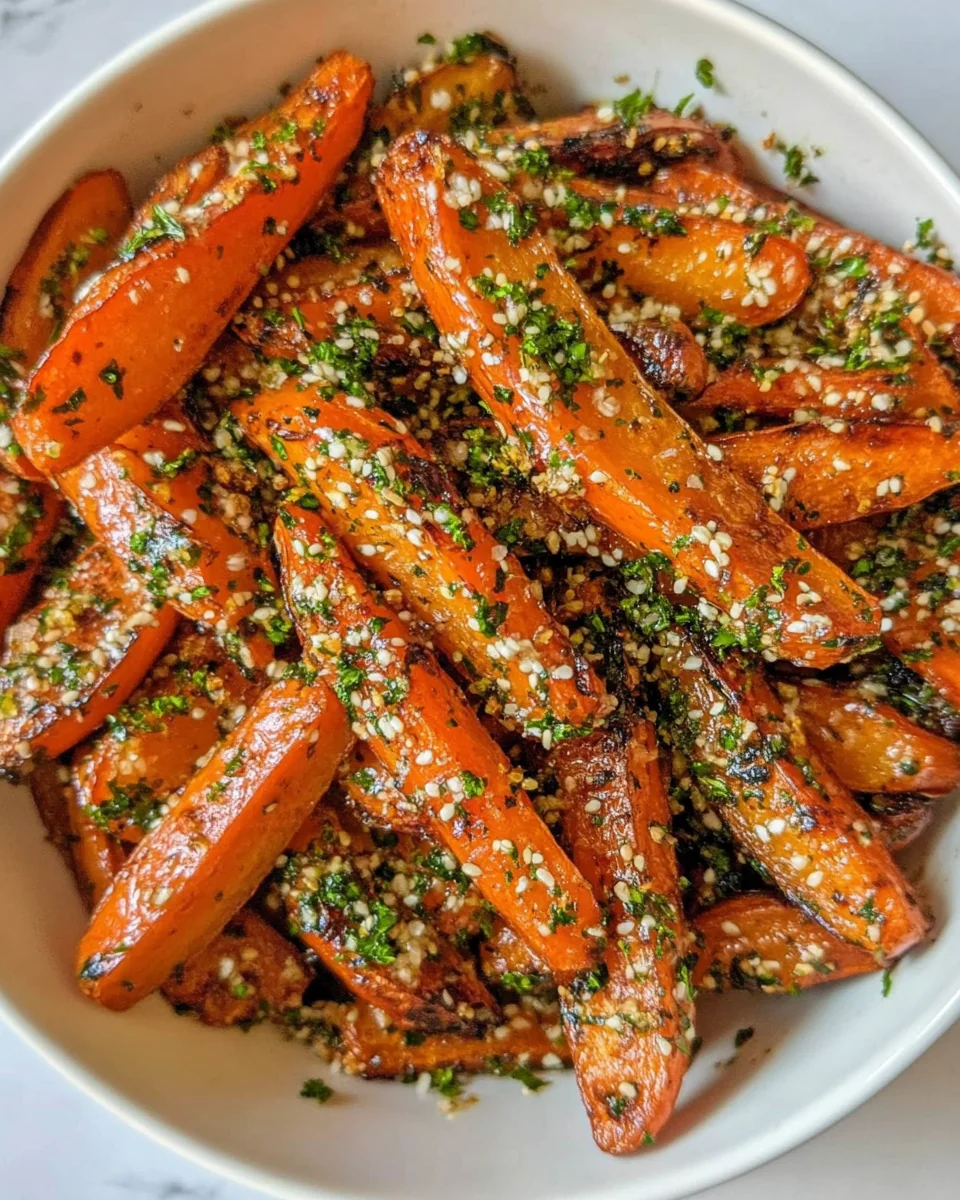 Savory Sticky Chilli Oil Roasted Carrots - additional image