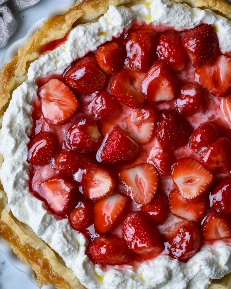Delicious Strawberry and Ricotta Tart for a Cozy Night - additional image