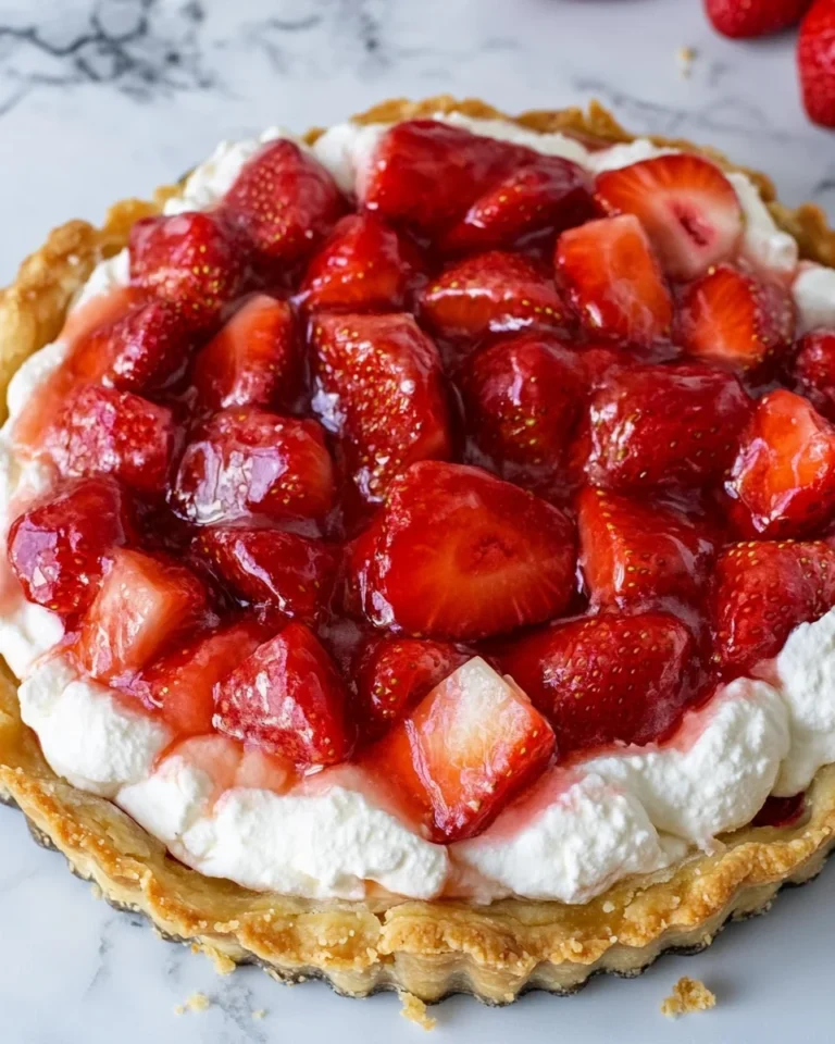 Delicious Strawberry and Ricotta Tart for a Cozy Night