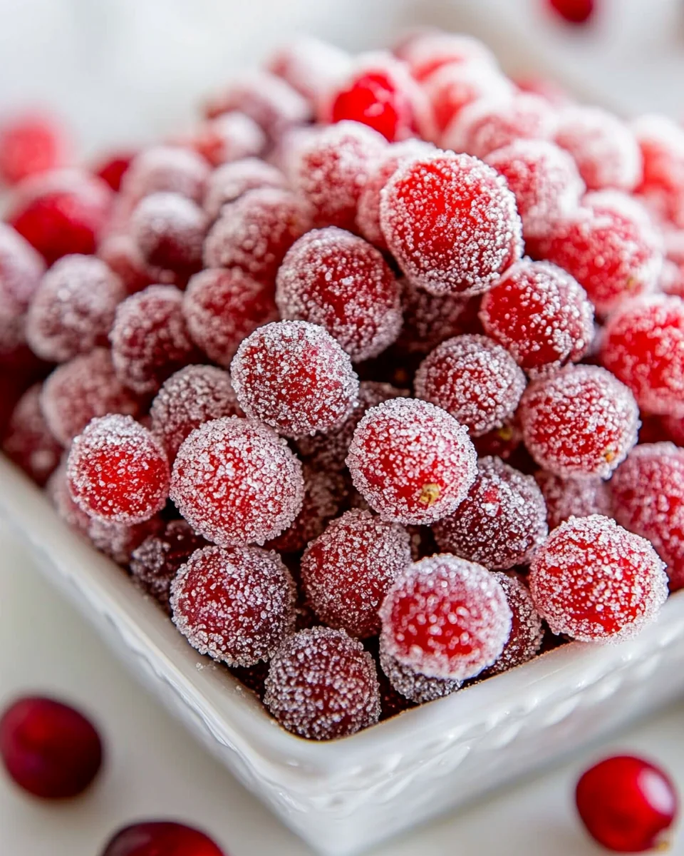 Simple Sugared Cranberries Recipe - additional image