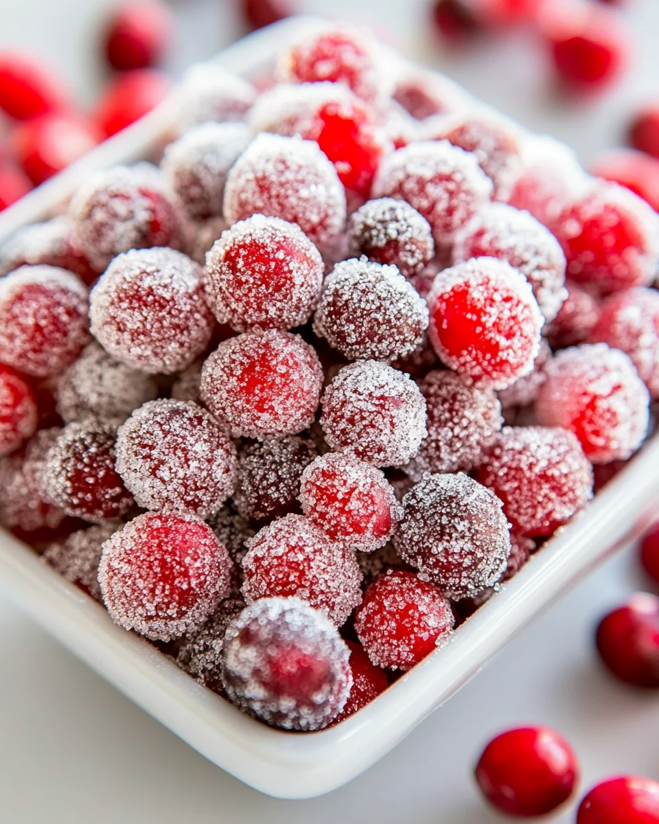Simple Sugared Cranberries Recipe - additional image
