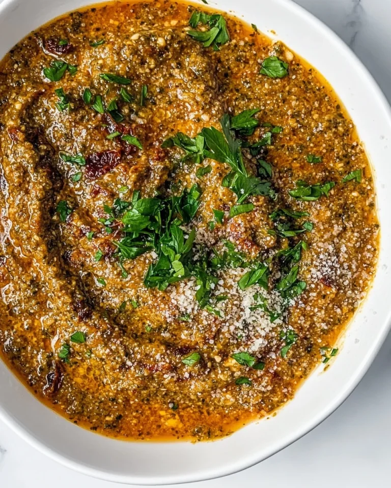 Homemade Sundried Tomato Pesto Recipe