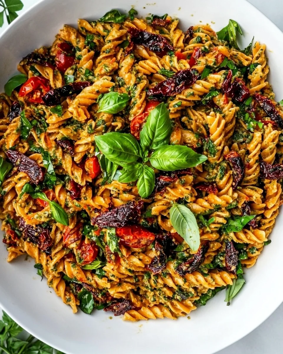 Delicious Sundried Tomato Pesto Pasta Salad - additional image