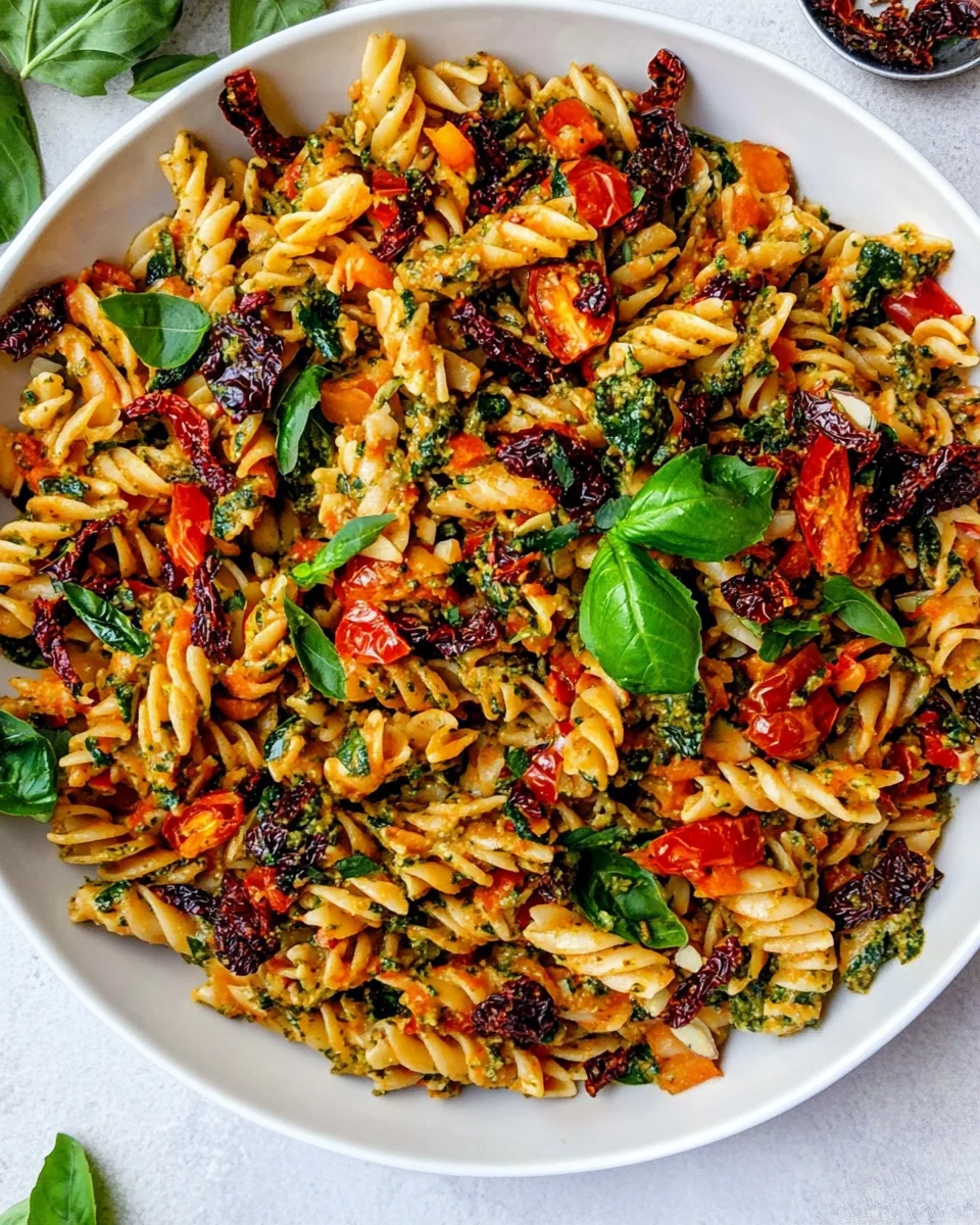 Delicious Sundried Tomato Pesto Pasta Salad - additional image
