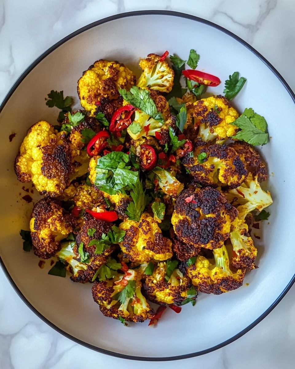 Sweet and Savory Cumin Roasted Cauliflower - additional image