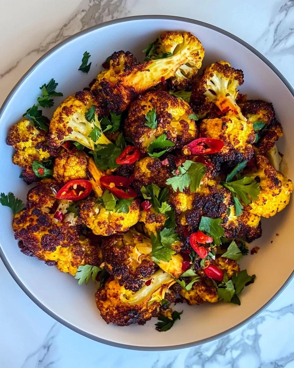 Sweet and Savory Cumin Roasted Cauliflower - additional image