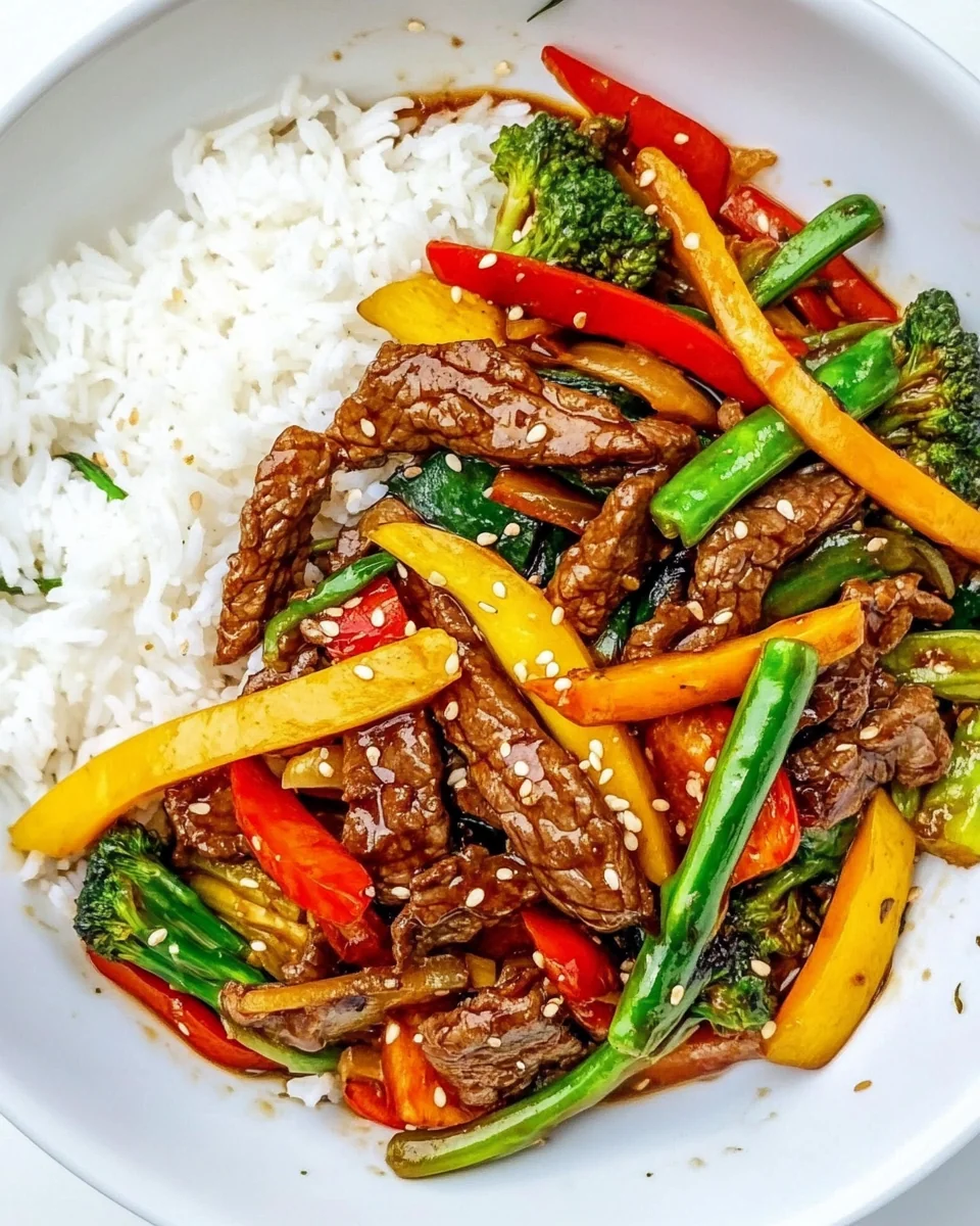 Simple Teriyaki Beef Vegetable Stir Fry - additional image