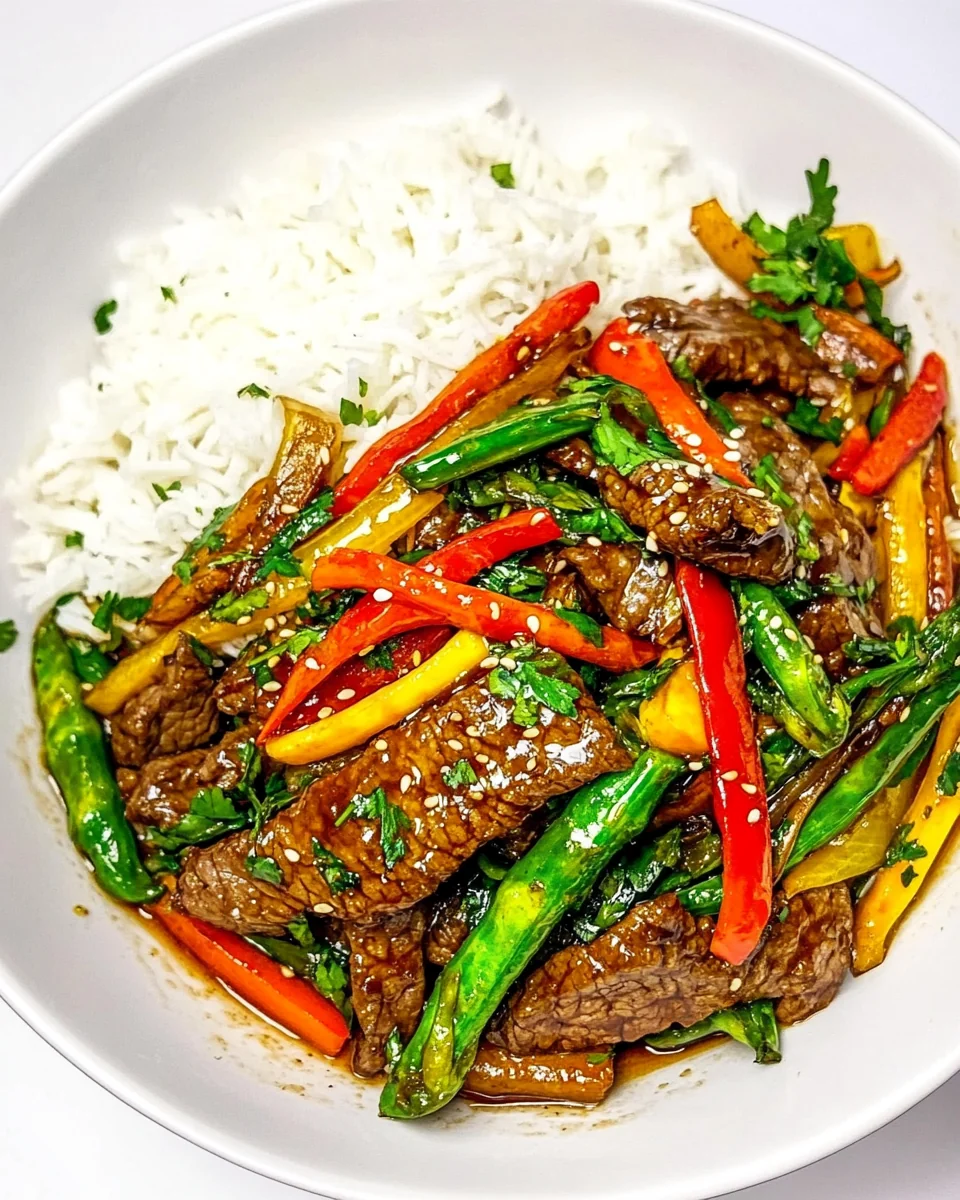Simple Teriyaki Beef Vegetable Stir Fry - additional image