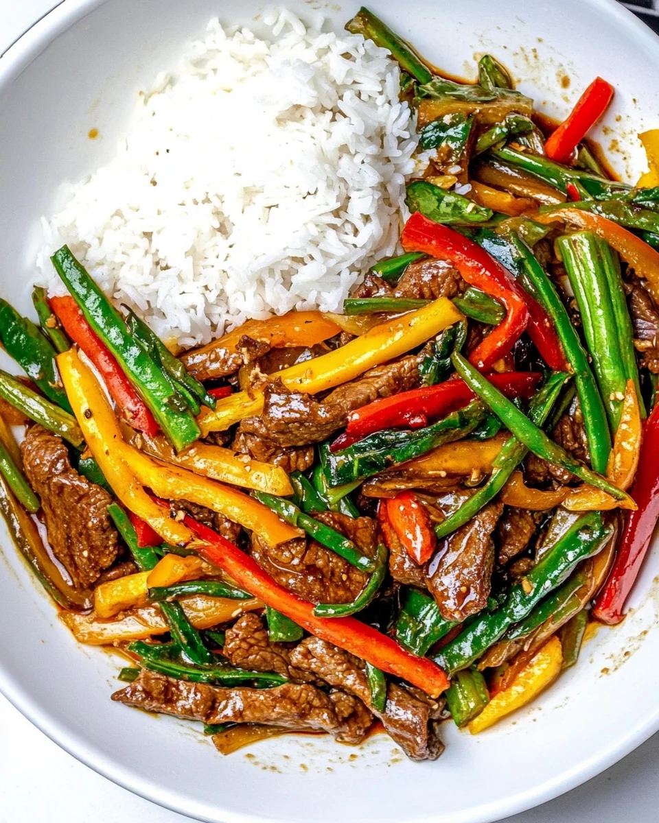 Simple Teriyaki Beef Vegetable Stir Fry - additional image