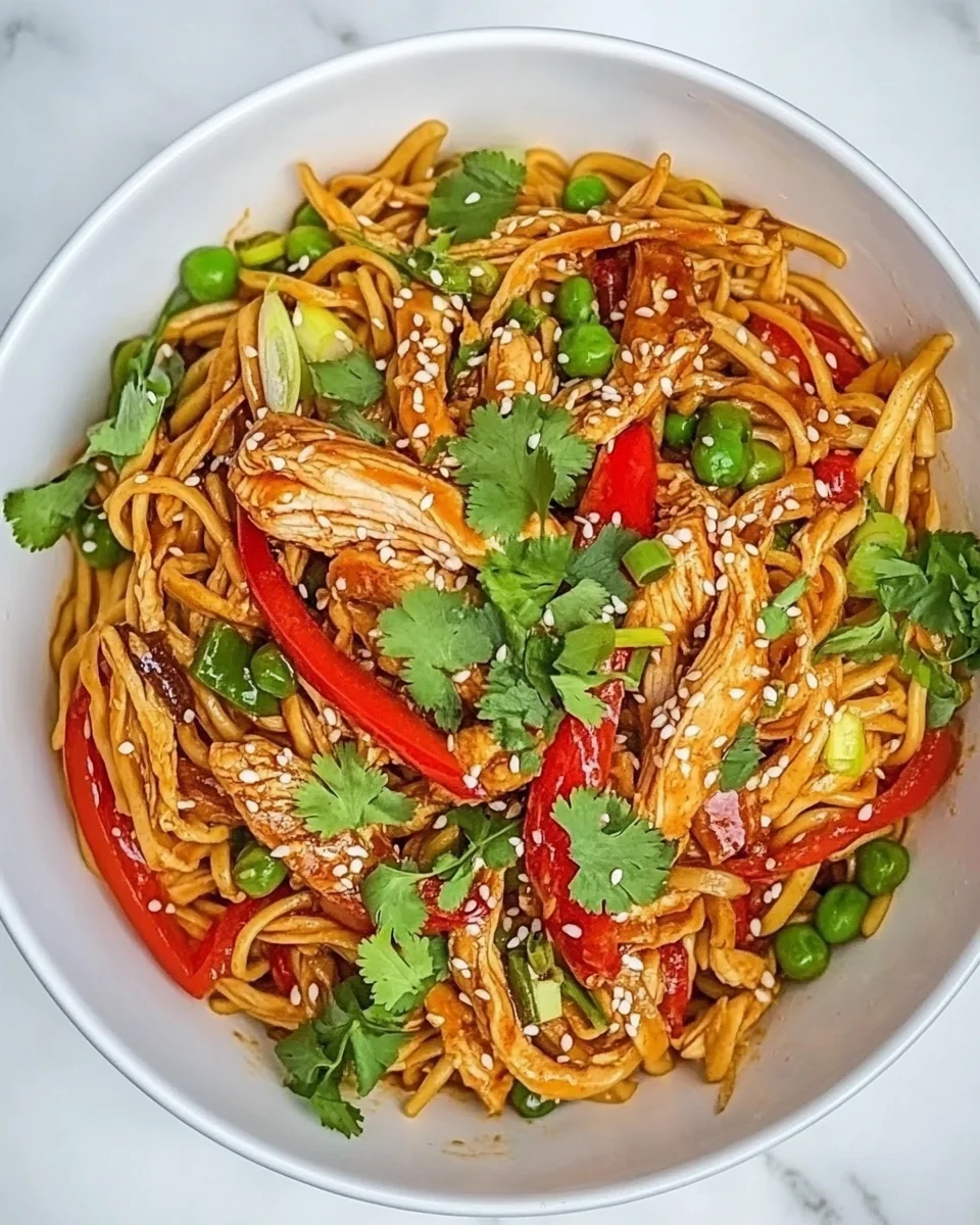 Simple Teriyaki Chicken Noodles Recipe - additional image