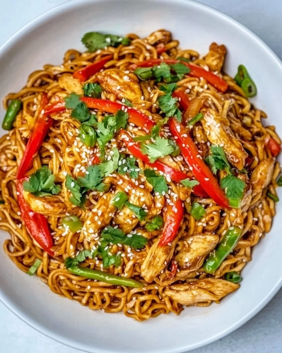 Simple Teriyaki Chicken Noodles Recipe - additional image