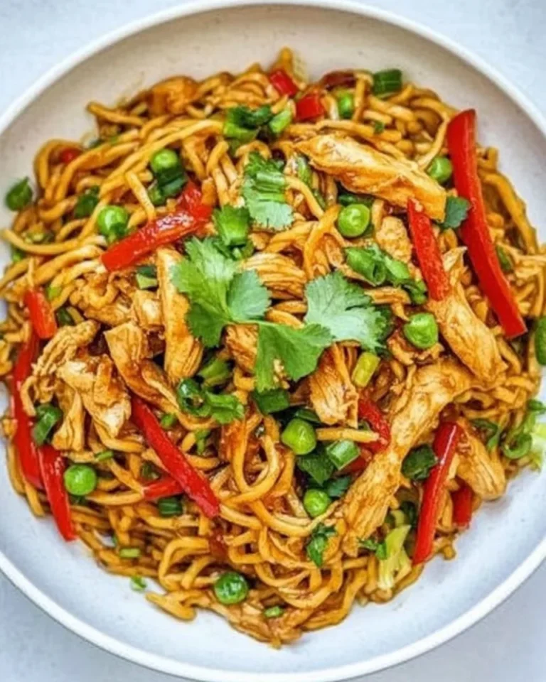 Simple Teriyaki Chicken Noodles Recipe
