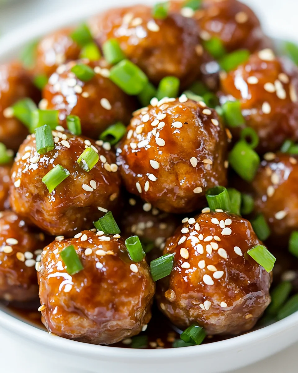 Simple Homemade Teriyaki Meatballs - additional image