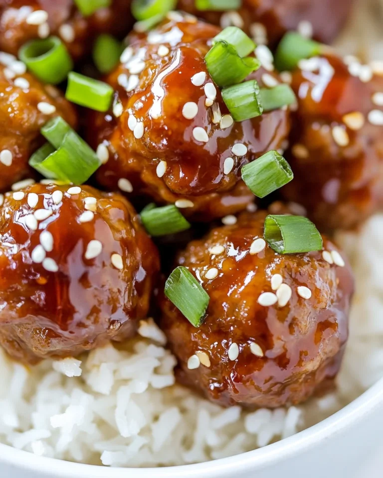Simple Homemade Teriyaki Meatballs