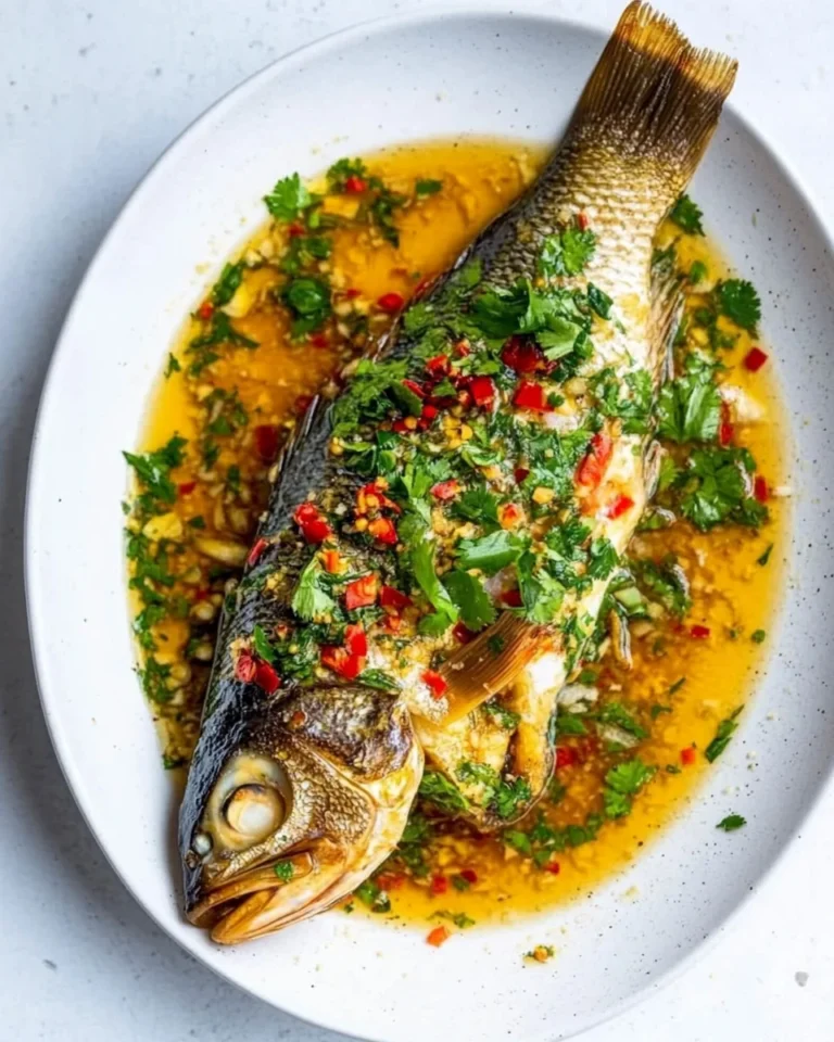 Steamed Fish With Lime Sauce A Fresh And Flavorful Dish