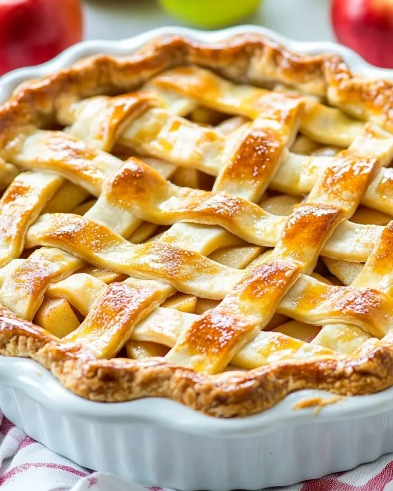 Classic Homemade Apple Pie Recipe