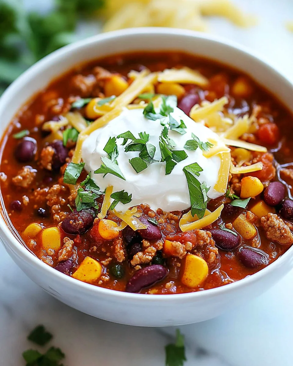 Simple Homemade Turkey Chili Recipe - additional image