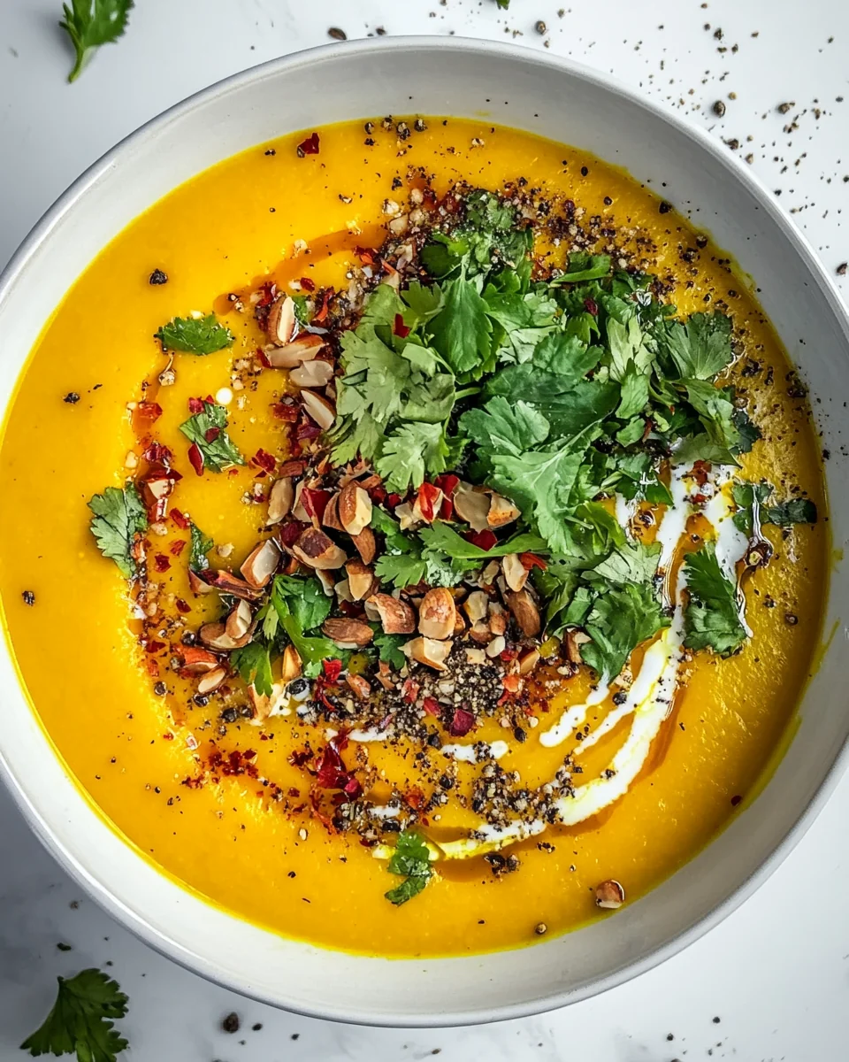 Creamy Turmeric Coconut Butternut Squash Soup - additional image
