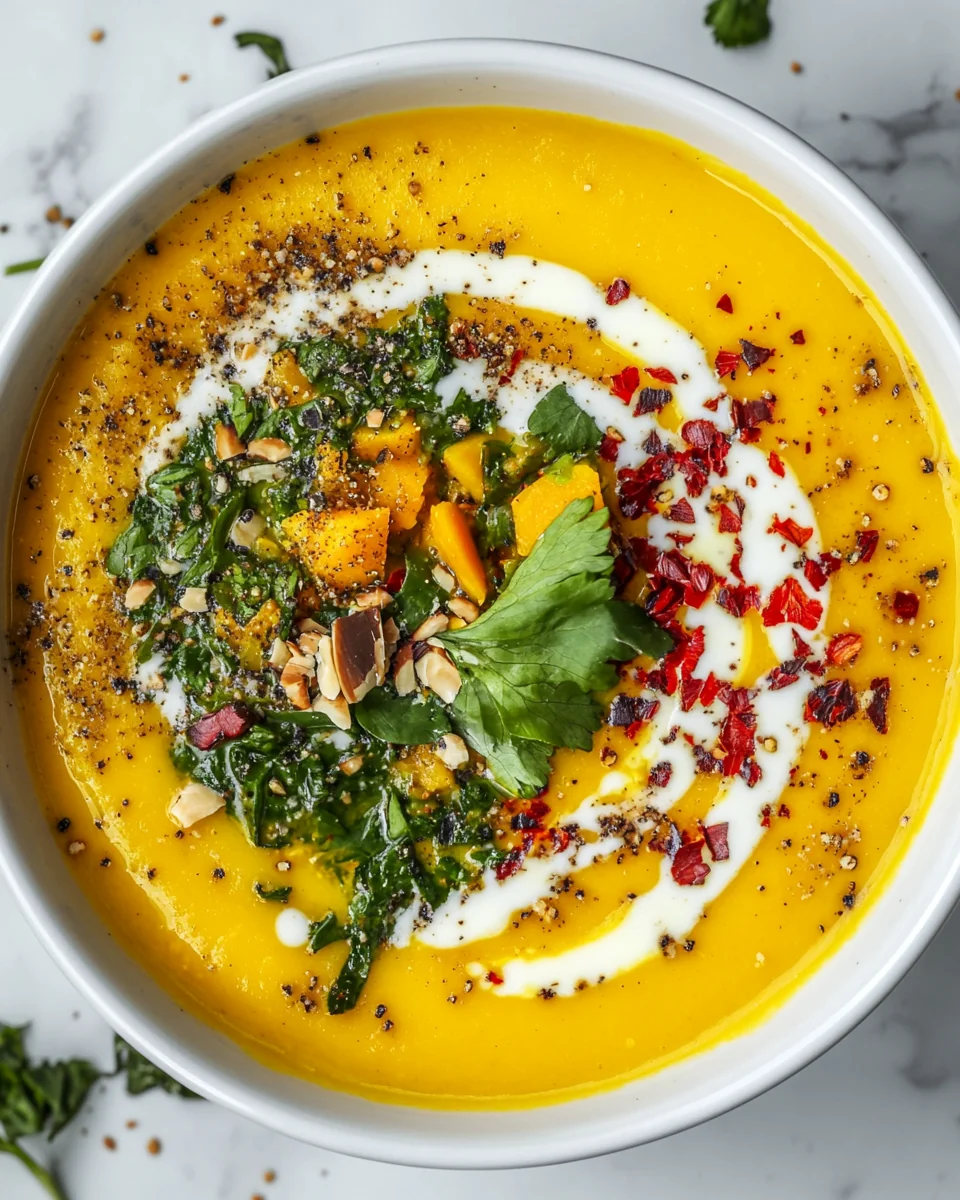 Creamy Turmeric Coconut Butternut Squash Soup - additional image