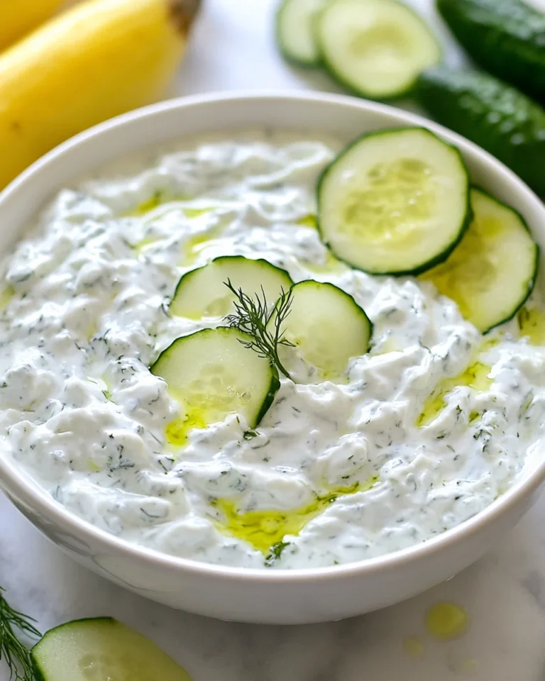 Perfect Homemade Tzatziki Sauce Recipe
