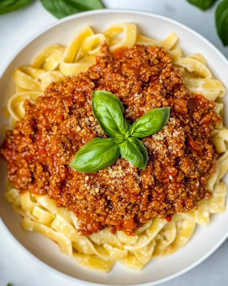 Simple Vegan Bolognese for a Cozy Night In