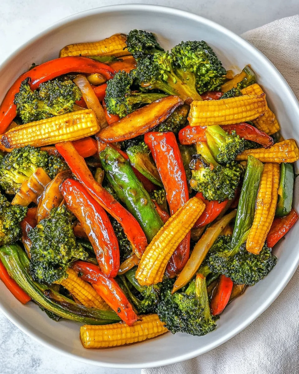 Simple Vegetable Stir Fry Recipe - additional image