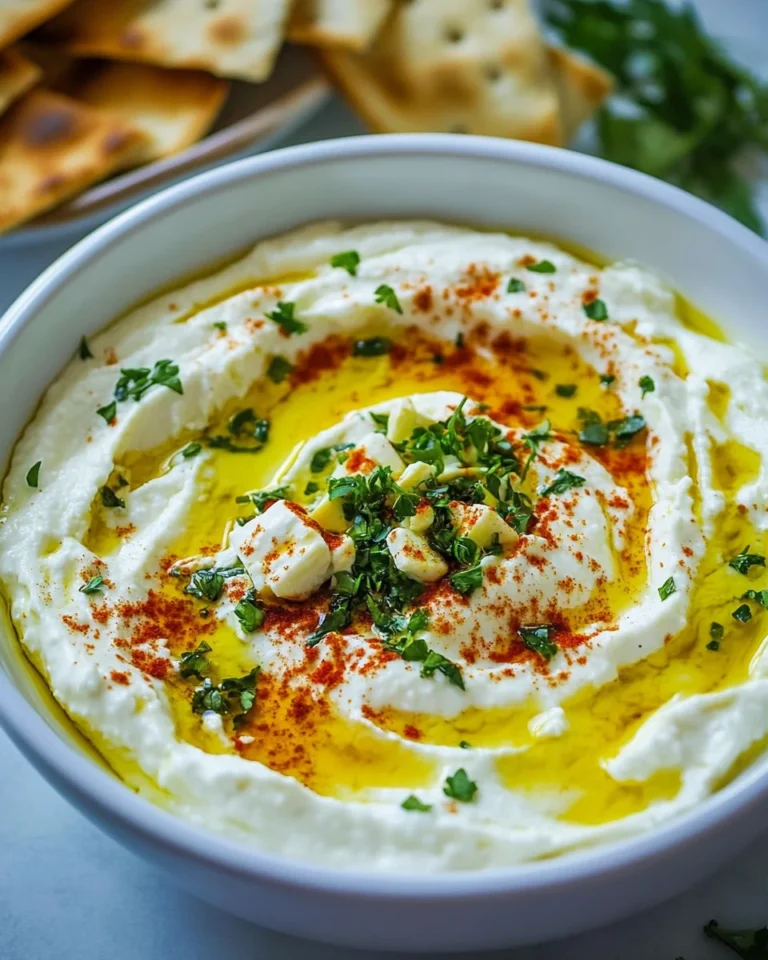 Creamy Whipped Feta Dip Recipe