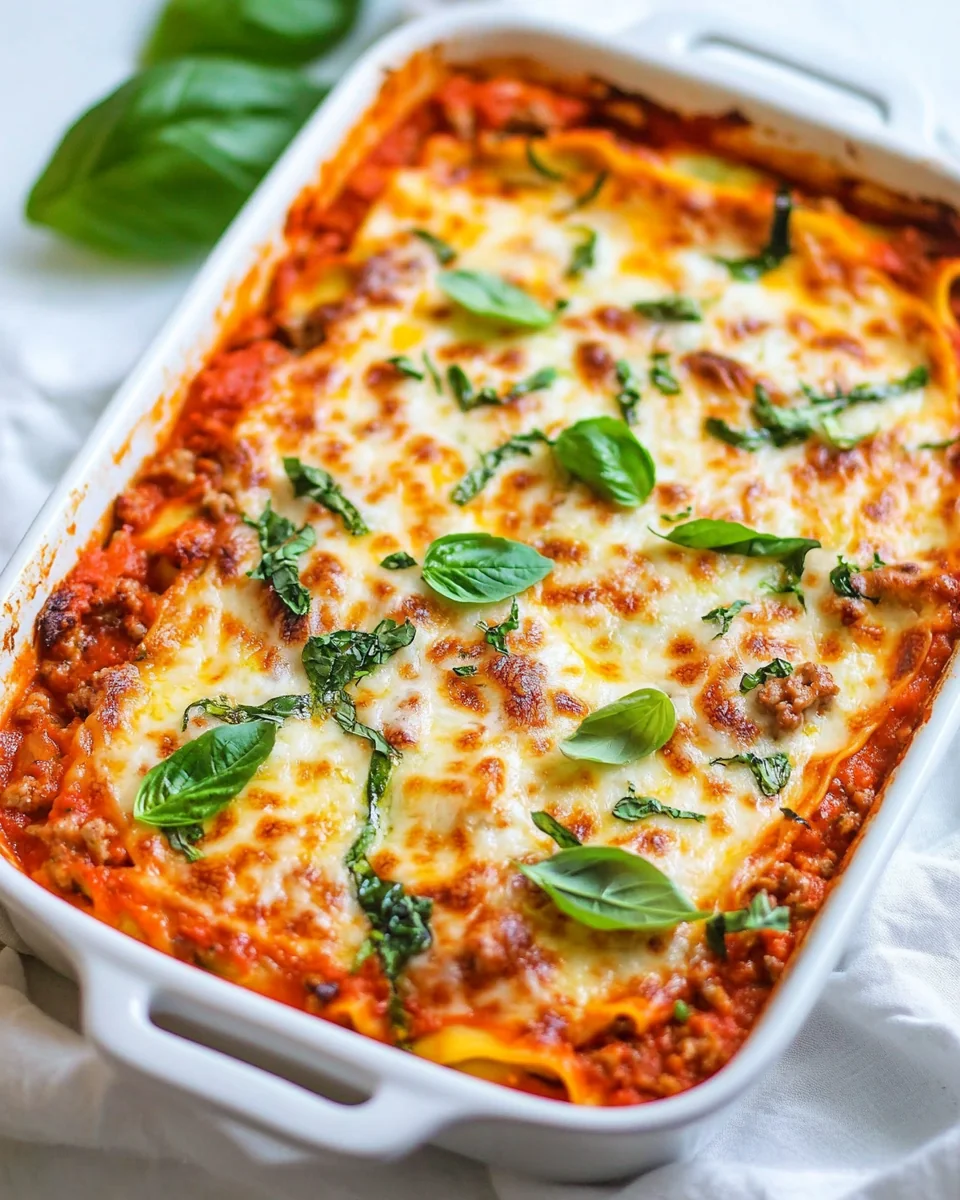 Healthy Homemade Zucchini Lasagna Recipe - additional image